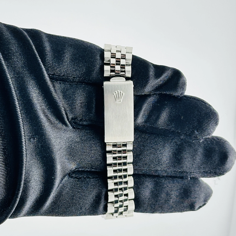 Rolex Datejust Am White Mop Diamond Dial on D Link Jubilee Ref. 68240 1988 view 3