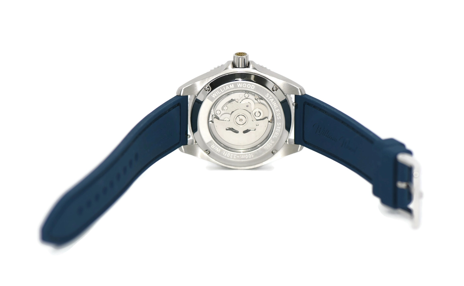 William Wood Blue Stainless Steel Watch — image 5