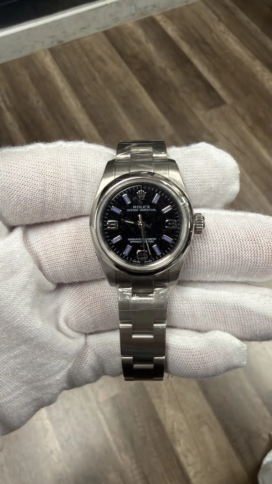Rolex Oyster Perpetual 26 176200 Oyster Stainless Steel Black Automatic 26mm — image 1