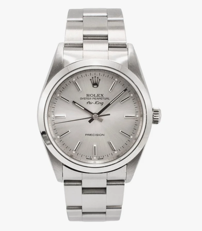 Rolex Air-King Silver Dial on Oyster Bracelet Ref. 14000 1991