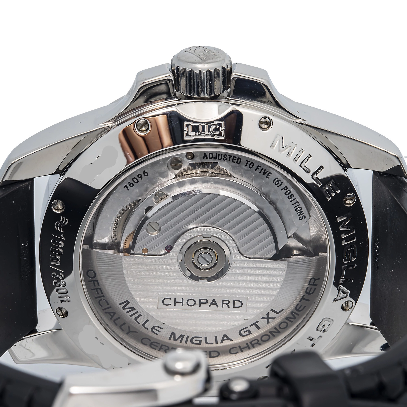 Chopard GRAN TURISMO XL 16/8997 Complete Bracelet Stainless Steel White Index Automatic 44 MM — image 6