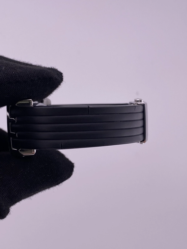Jaeger Le Coultre Reverso Gran Sport Duetto White Dial on Rubber Strap Ref. 296.8.74/Q2968620 view 7