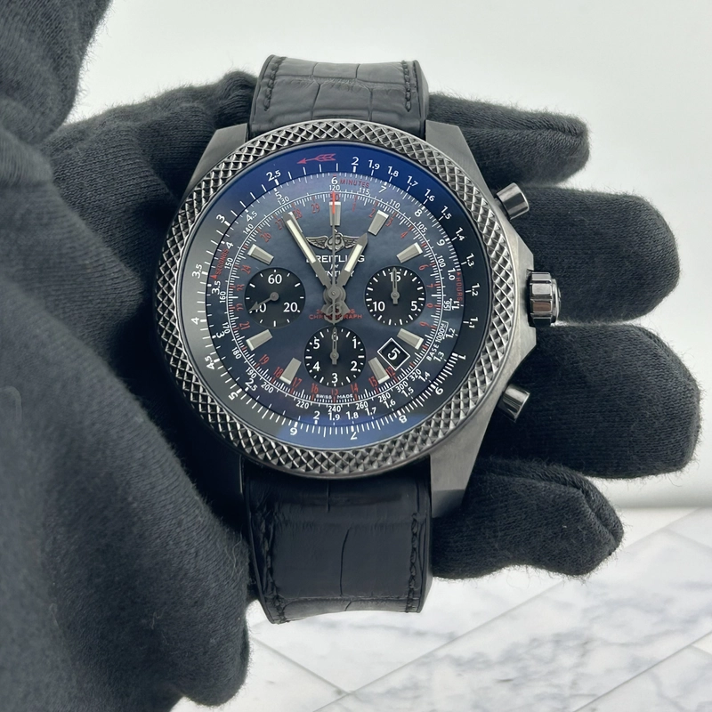 Breitling Bentley B06 Black Mop Dial on Rubber Strap Ref. MB061113/BE60 Card 2016 view 2