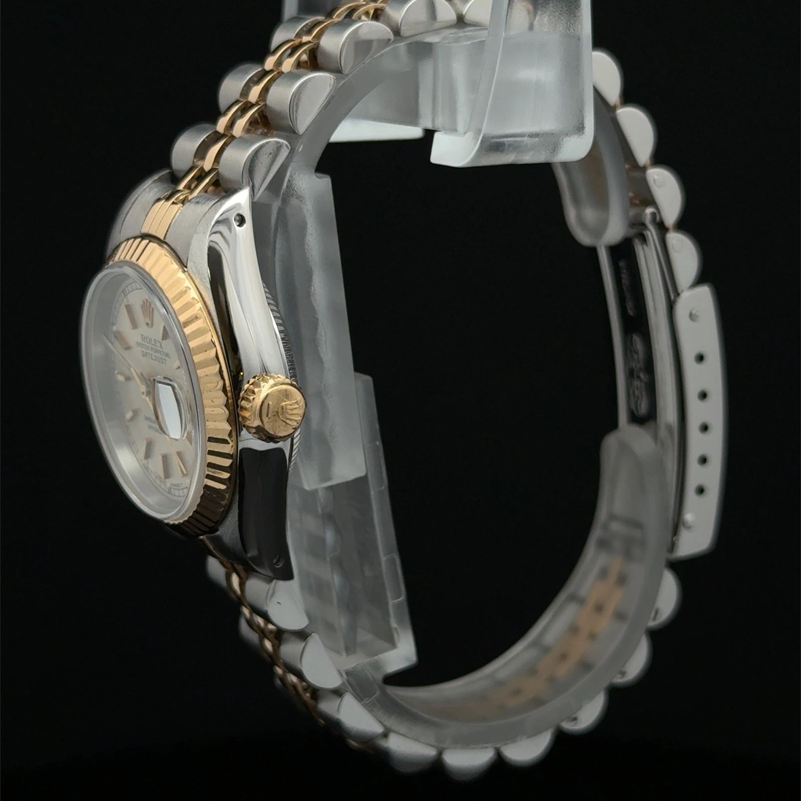 1991 Rolex Datejust Lady Silver Dial Jubilee Bracelet 69173 Stainless Steel & Yellow Gold — image 14