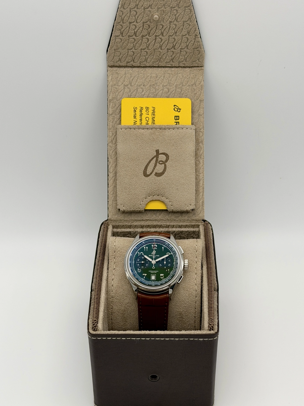 2026 Breitling Premier B01 Chronograph 42 42mm Stainless Steel AB0145371L1P1 — image 9
