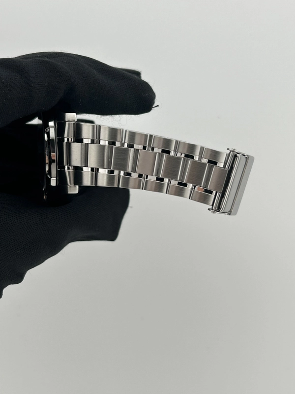 Tag Heuer Aquaracer Île des Pins Blue Dial on Stainless Steel Bracelet Ref. WAF211T Complete 2009 view 5