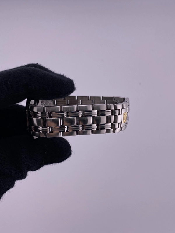 Omega Seamaster Silver Dial on Stainless Steel Bracelet Ref. 2501.31 Card 1996 view 5