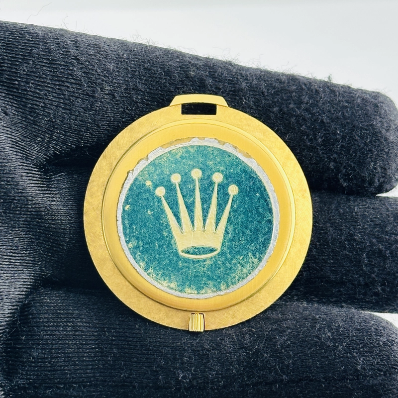 Rolex Cellini Pocket Watch Gold Dial Ref. 3608J 1966 view 4