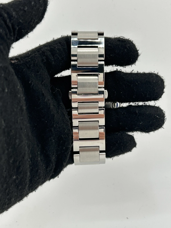 Cartier Ballon Bleu Silver Roman Numerals Dial on Stainless Steel Bracelet Ref. W69012Z4 Card 2017 view 4