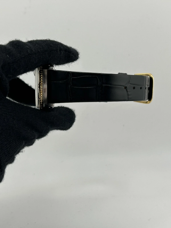 Rolex Datejust Turn-o-Graph Champagne Stick Dial on Generic Black Leather Band Ref. 6609 1958 view 5