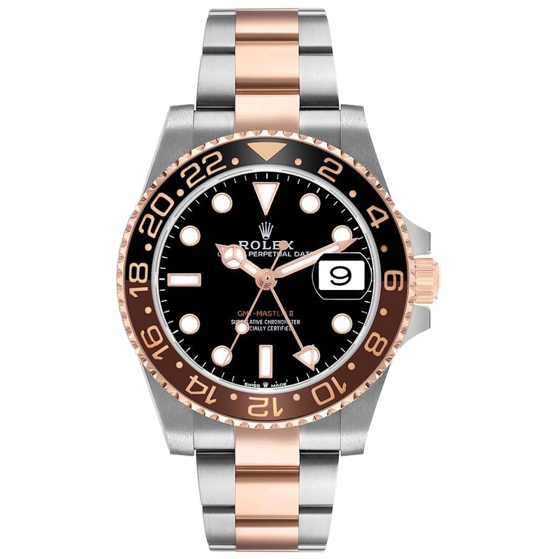 Rolex GMT-Master II "Root Beer" Black Dial on Oyster Bracelet Ref. 126711CHNR Card 2022