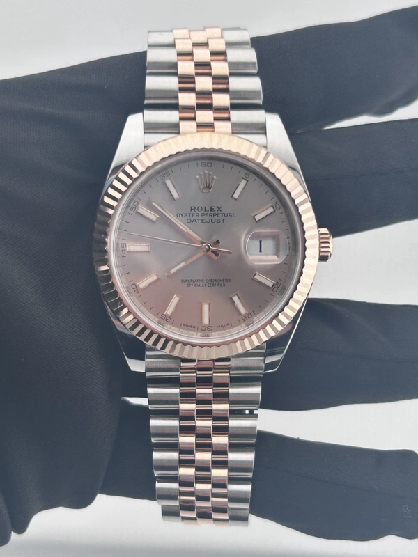 Rolex Datejust 41 Sundust Index Dial on Jubilee Ref. 126331 Card view 2