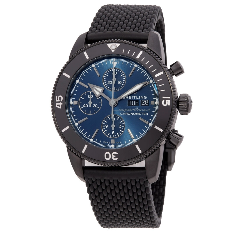 Breitling Superocean H√©ritage II Chronograph Blue Dial on Bracelet Ref. M13313101C1S1 Card 2026