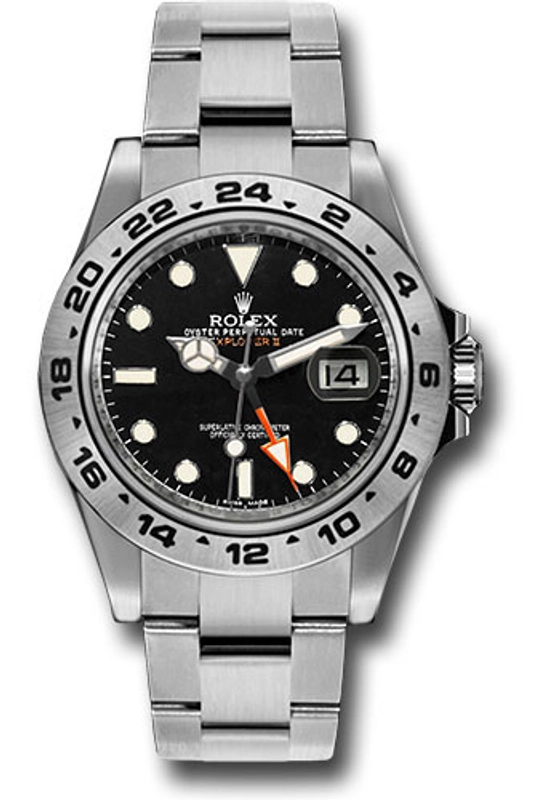 Rolex Explorer II Black Dial on Oyster Steel Bracelet Ref. 216570 Card 2013