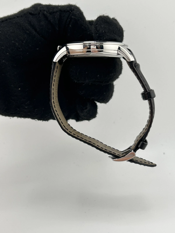 Arnold & Son Time Pyramid Skeleton Dial on Black Leather Strap Ref. 1TPAS.S01A.C124S Complete view 6
