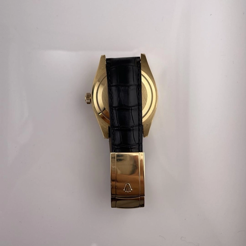 Rolex Sky Dweller Champagne Arabic Dial on Leather Ref. 326138 Card 2021 view 3