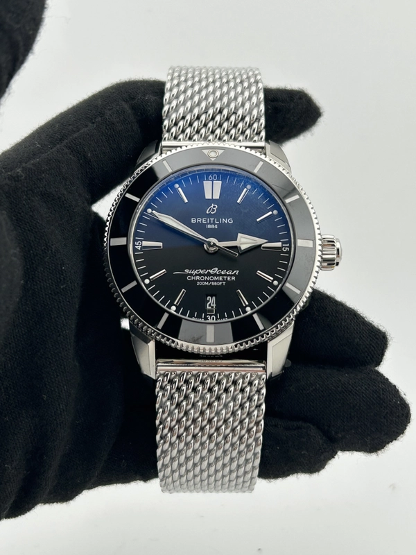 Breitling Superocean H√©ritage II B20 Automatic Black Dial on Bracelet Ref. AB2030121B1A1 Complete 2026 view 2