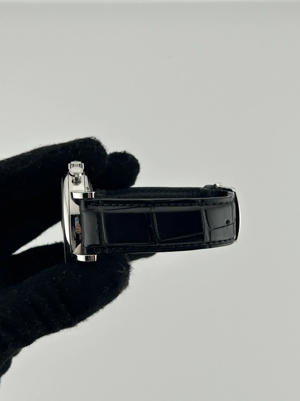 Iwc Portofino Chronograph 39 Silver Dial on Leather Strap Ref. IW391406 Complete 2023 view 6