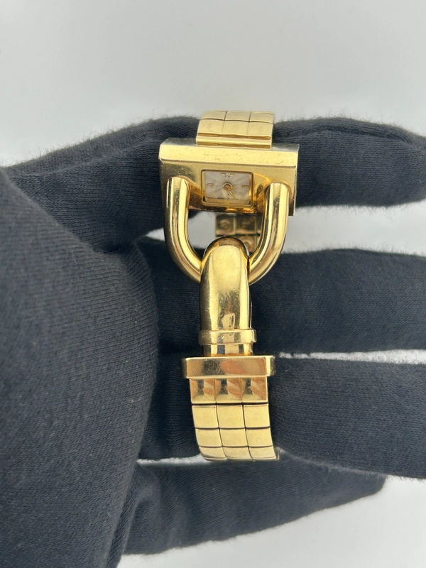 Van Cleef & Arpels Cadenas Silver Diamond Dial on 3 Row Flat Bracelet Ref. VCA 23.8X13 view 3