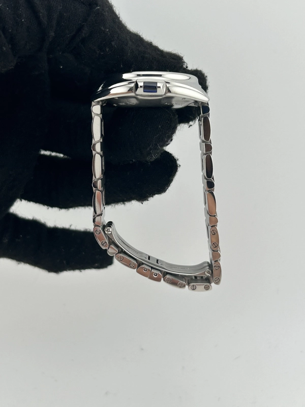 Cartier Cle de Cartier Silver Roman Numerals Dial on Stainless Steel Bracelet Ref. WSCL0005 Papers 2019 view 6
