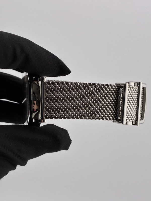 Iwc Portofino Silver Dial on Stainless Steel Mesh Band Ref. IW356505 view 5