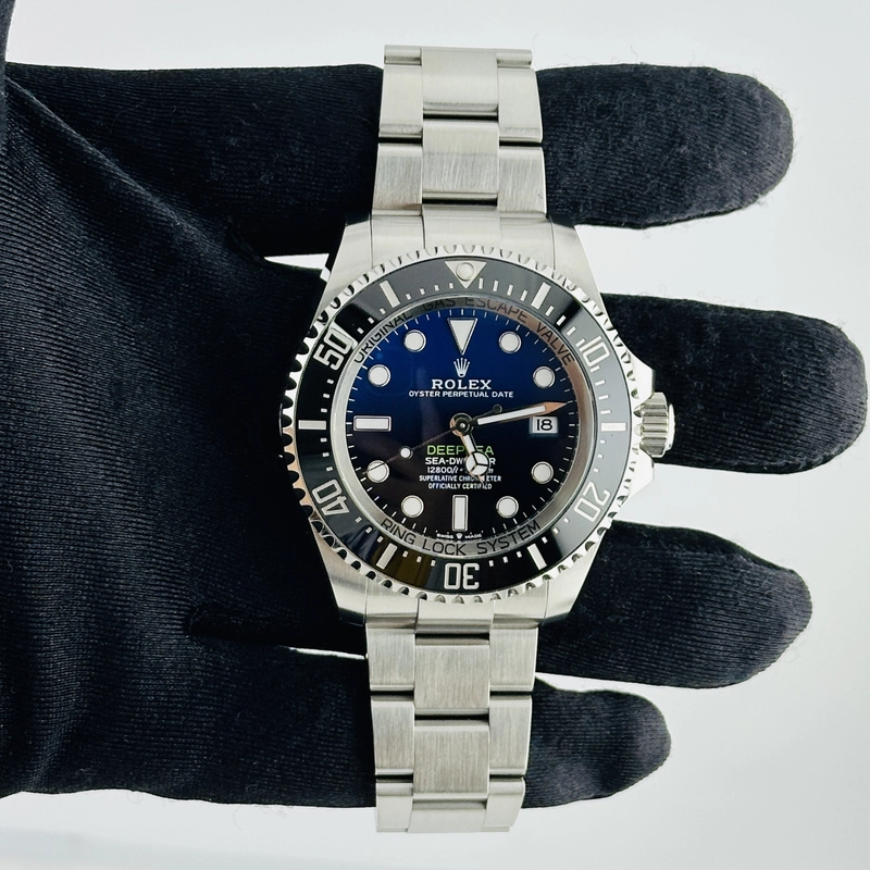 Rolex Sea-Dweller Deepsea James Cameron Blue Dial on Oyster Ref. 136660 Card 2024 view 2