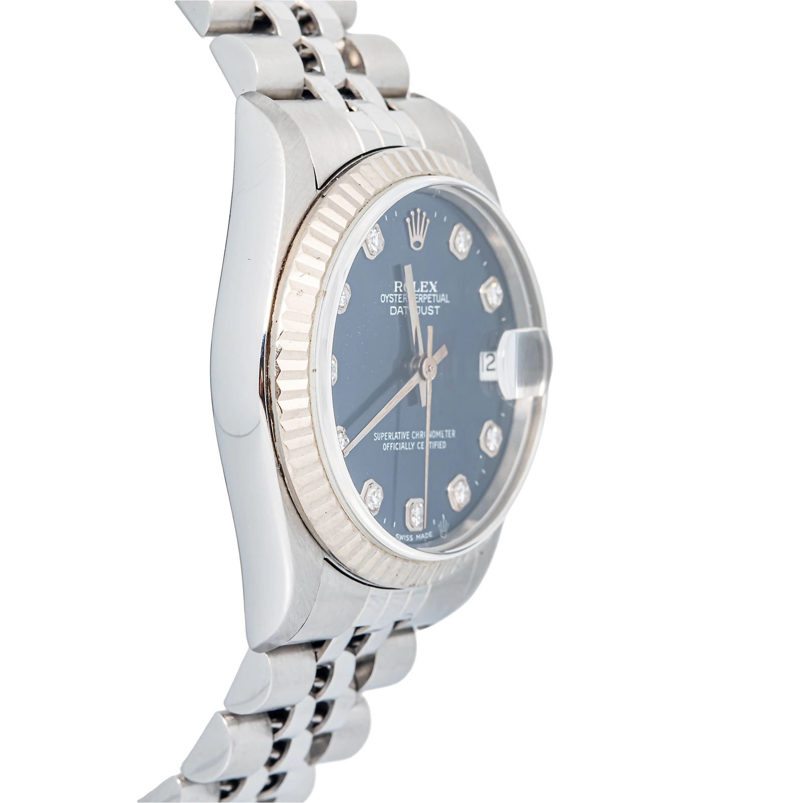 Rolex Datejust 31 68274 Jubilee Stainless Steel Blue Index Automatic 31mm — image 4