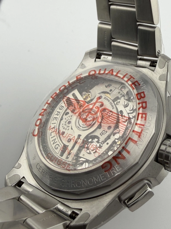 Breitling Avenger B01 Chronograph Beige Dial on Bracelet Ref. AB0147101A1A1 Card 2026 view 6