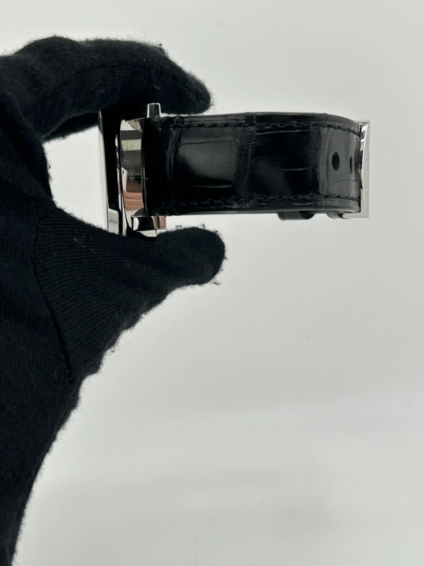 Panerai Luminor Marina Black Arabic Dial on Strap Ref. PAM00104 Complete 2002 view 5