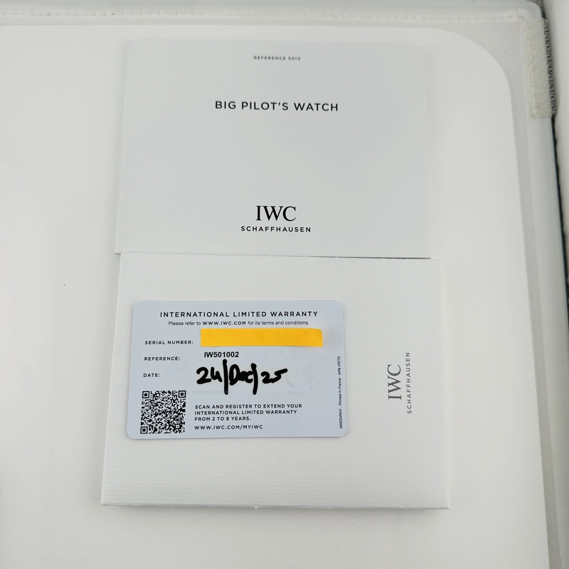 Iwc Big Pilot's Watch Edition Le Petit Prince Blue Dial on Leather Band Ref. IW501002 Complete 2025 view 7