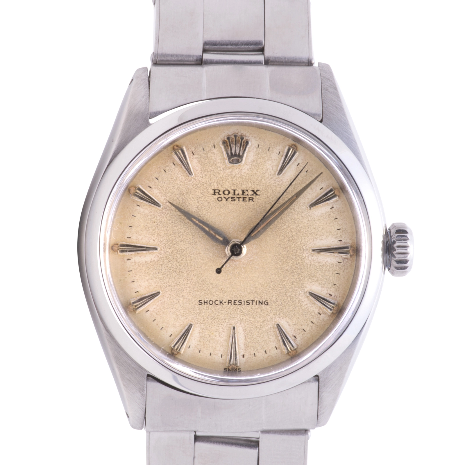 Rolex Oyster Perpetual 6480 Oyster Stainless Steel Off White Manual Winding 34mm — image 4