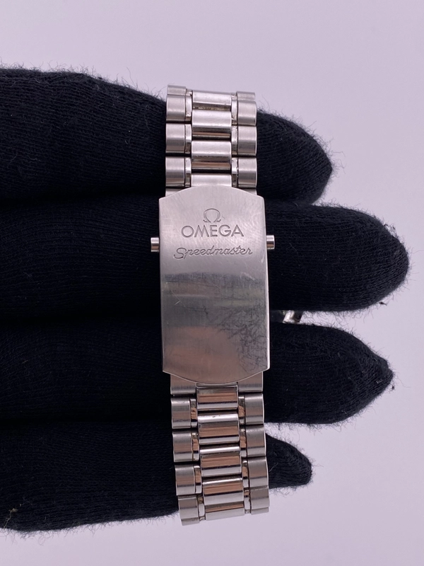 Omega Speedmaster Black Dial on Stainless Steel Ref. 3539.5 Card Open Date view 4