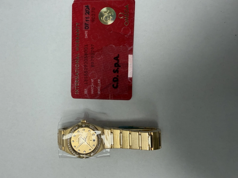 Omega Constellation Champagne Diamond Dial on Bracelet Ref. 131.55.29.20.58.001 Card 2024 view 5