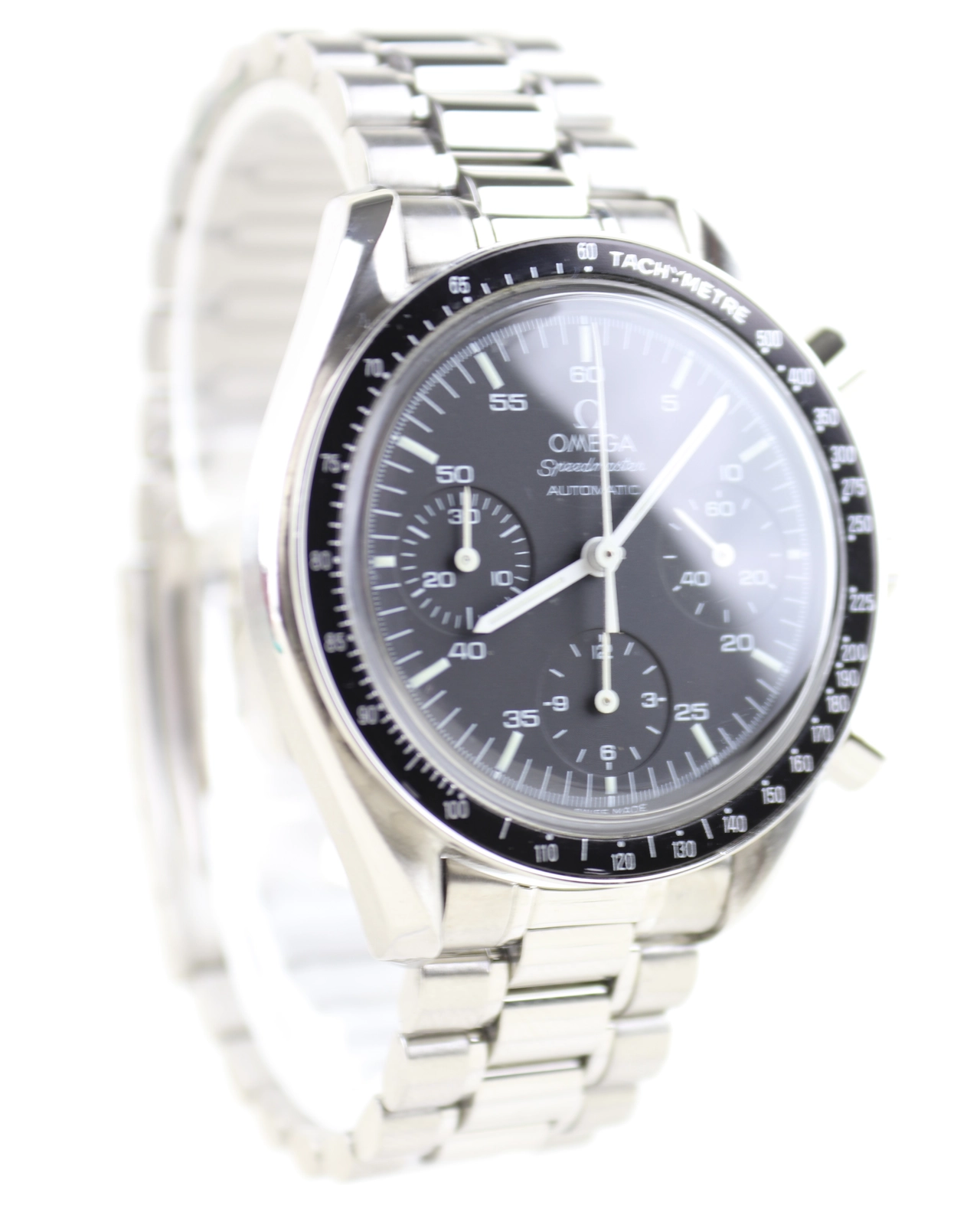 Omega Speedmaster Black Dial on Stainless Steel 351050 Complete — image 3