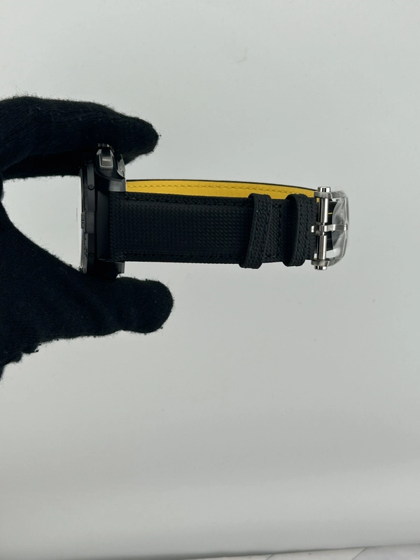Breitling Avenger B01 Chronograph Yellow / Arabic Numerals Dial on Leather Strap Ref. SB0147101I1X2 Card 2026 view 7