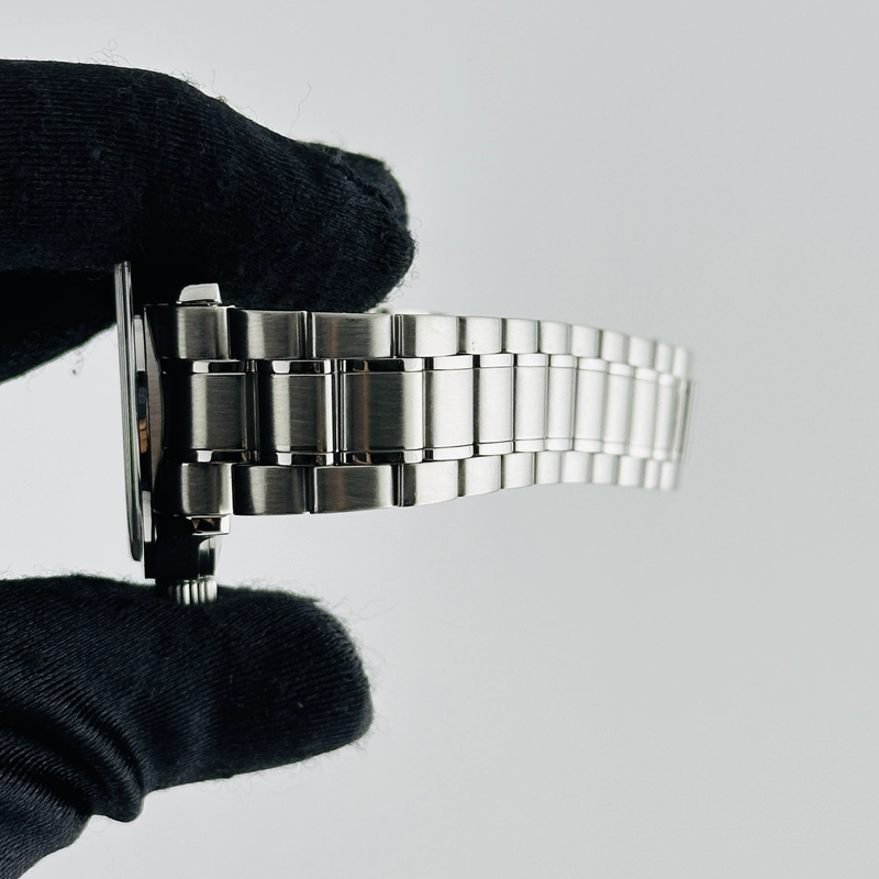 Omega Dynamic Classic Blue Dial on Stainless Steel Bracelet Ref. 5203.80.00 Card Open Date view 4