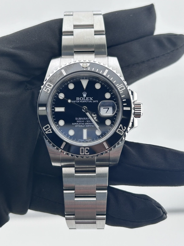 Rolex Submariner Black Dial on Oyster Ref. 116610LN Card view 2