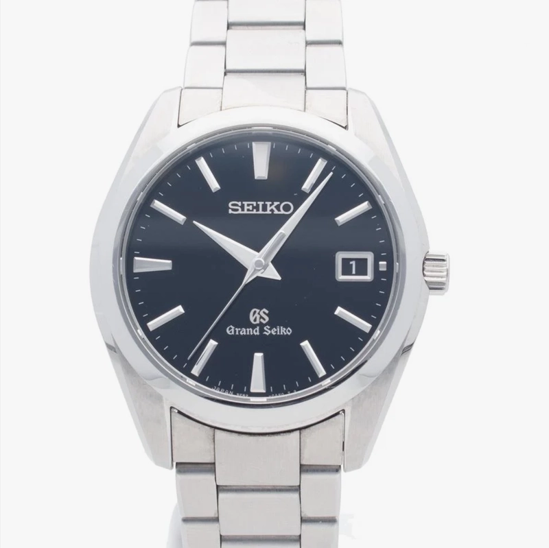 Seiko Heritage Collection Black Dial on Stainless Steel Bracelet Ref. SBGV023