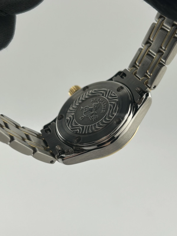 Omega Seamaster 120M Gold Dial on 2 Tone Bracelet Ref. 2371.10 view 7