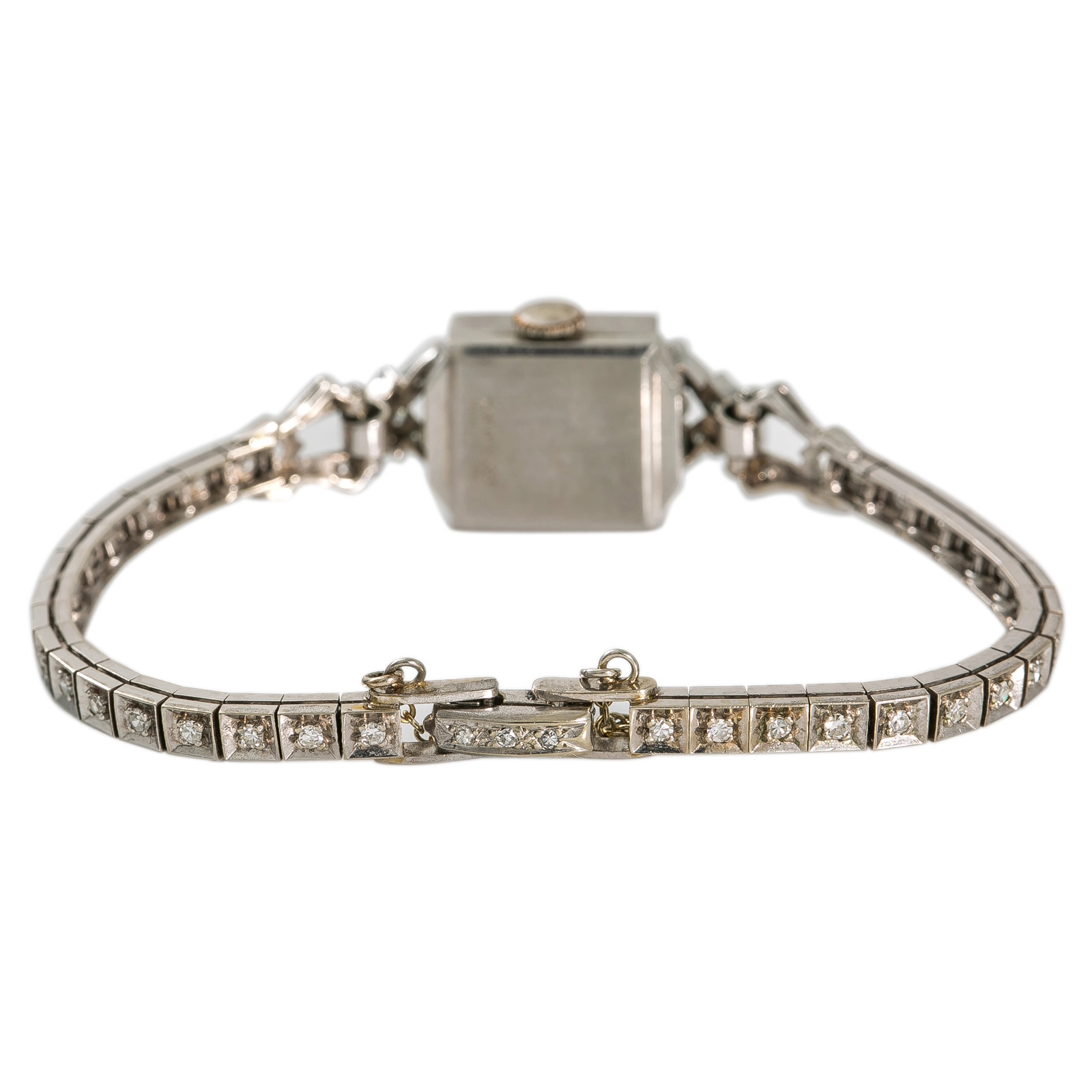 ROTARY Hand 18.5 Bracelet Platinum Silver Index 13.6mm — image 6