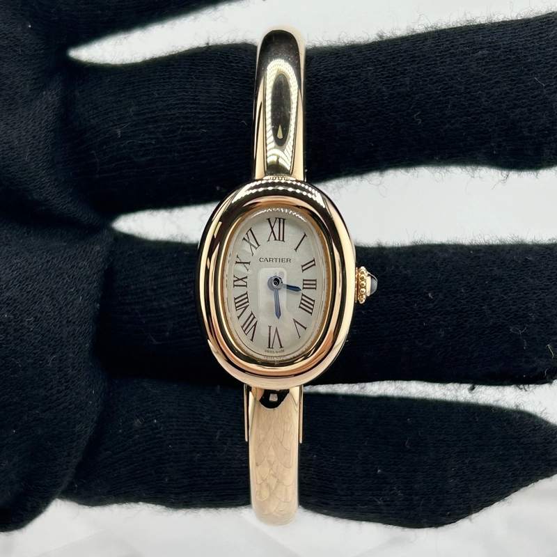 Cartier Baignoire Mini Silver Dial on Bracelet Ref. WGBA0051 Card 2025 view 2