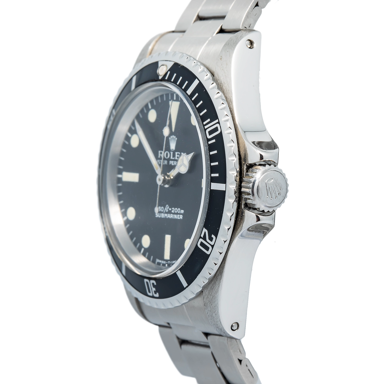 Rolex Submariner 5513 Oyster Stainless Steel Black Index 40mm — image 3