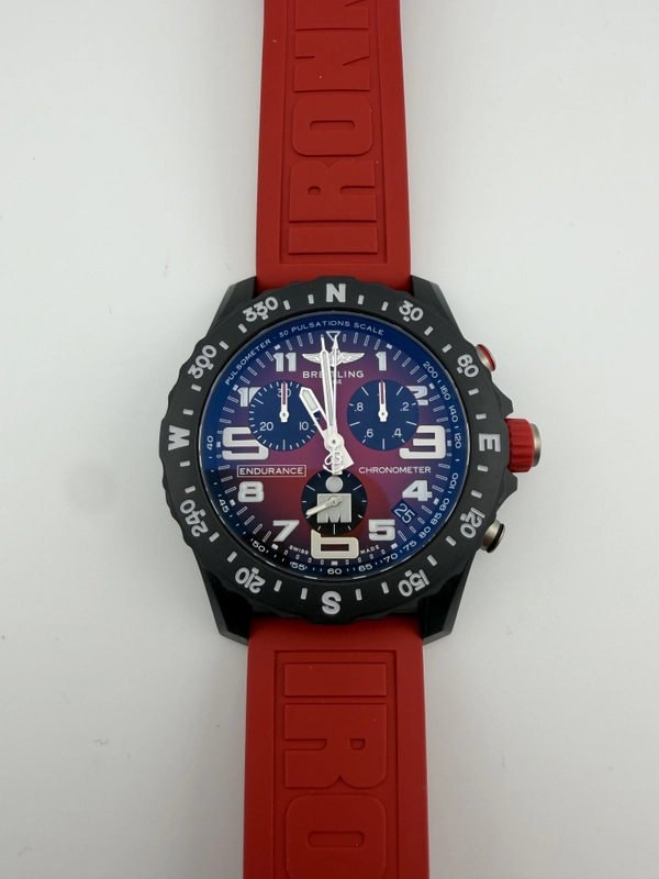 Breitling Endurance Pro Red Dial on Rubber Strap Ref. X823109A1K1S1 Card 2026 view 2