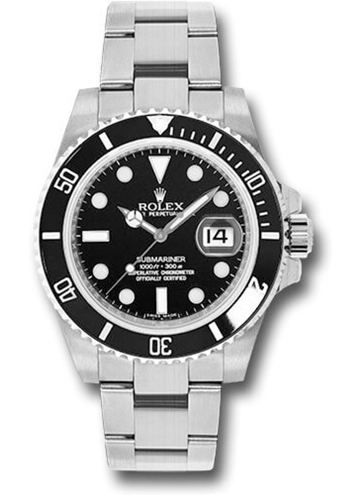 Rolex Submariner 116610LN Oyster Stainless Steel Black Automatic 40mm — image 1