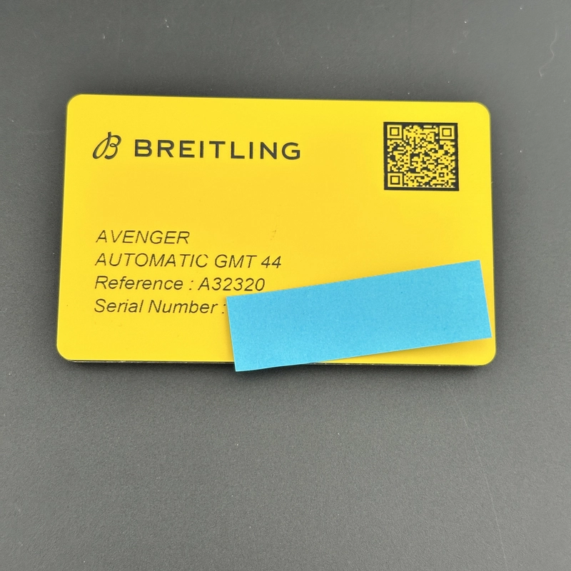 Breitling Avenger Automatic GMT Blue Dial on Bracelet Ref. A32320101C1A1 Card 2026 view 7