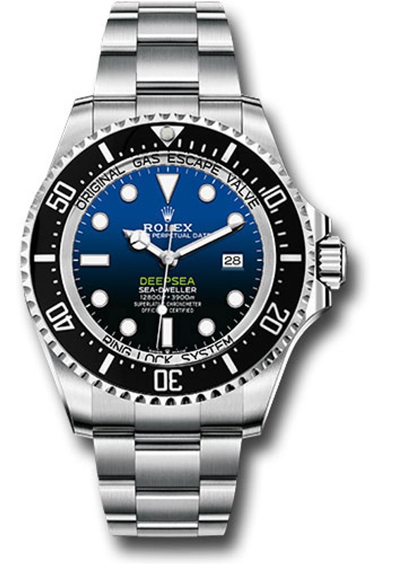Rolex Sea-Dweller Deepsea Blue James Cameron Dial on Oyster Ref. 126660 Card 2019