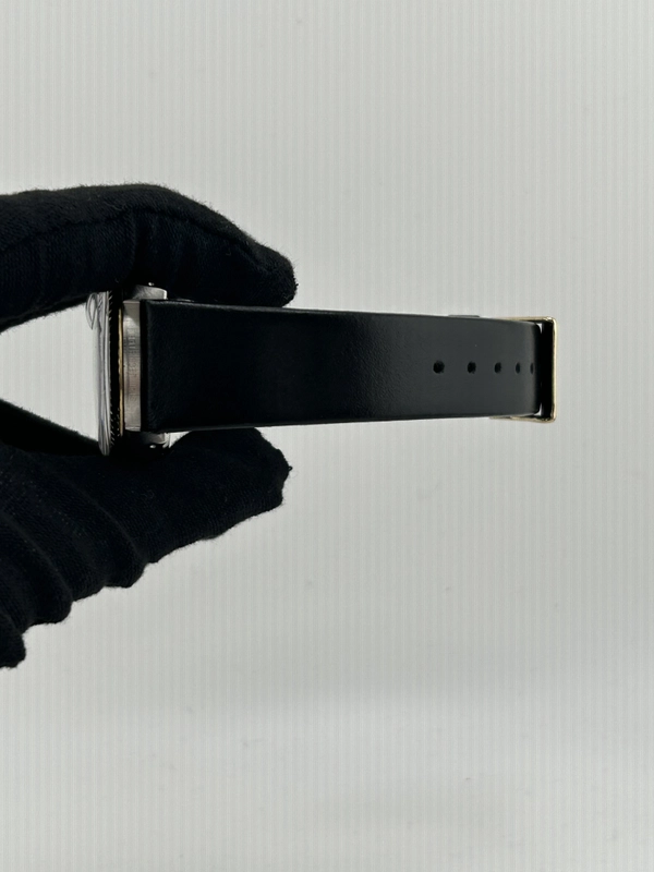 Rolex Datejust 36 Champagne Diamond Dial on Generic Black Leather Strap Ref. 16013 1987 view 5