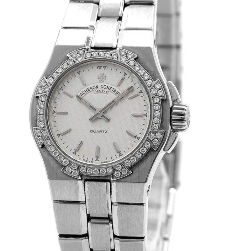 Vacheron Constantin Overseas White Dial on Stainless Steel Bracelet Ref. 16550/423A-8880