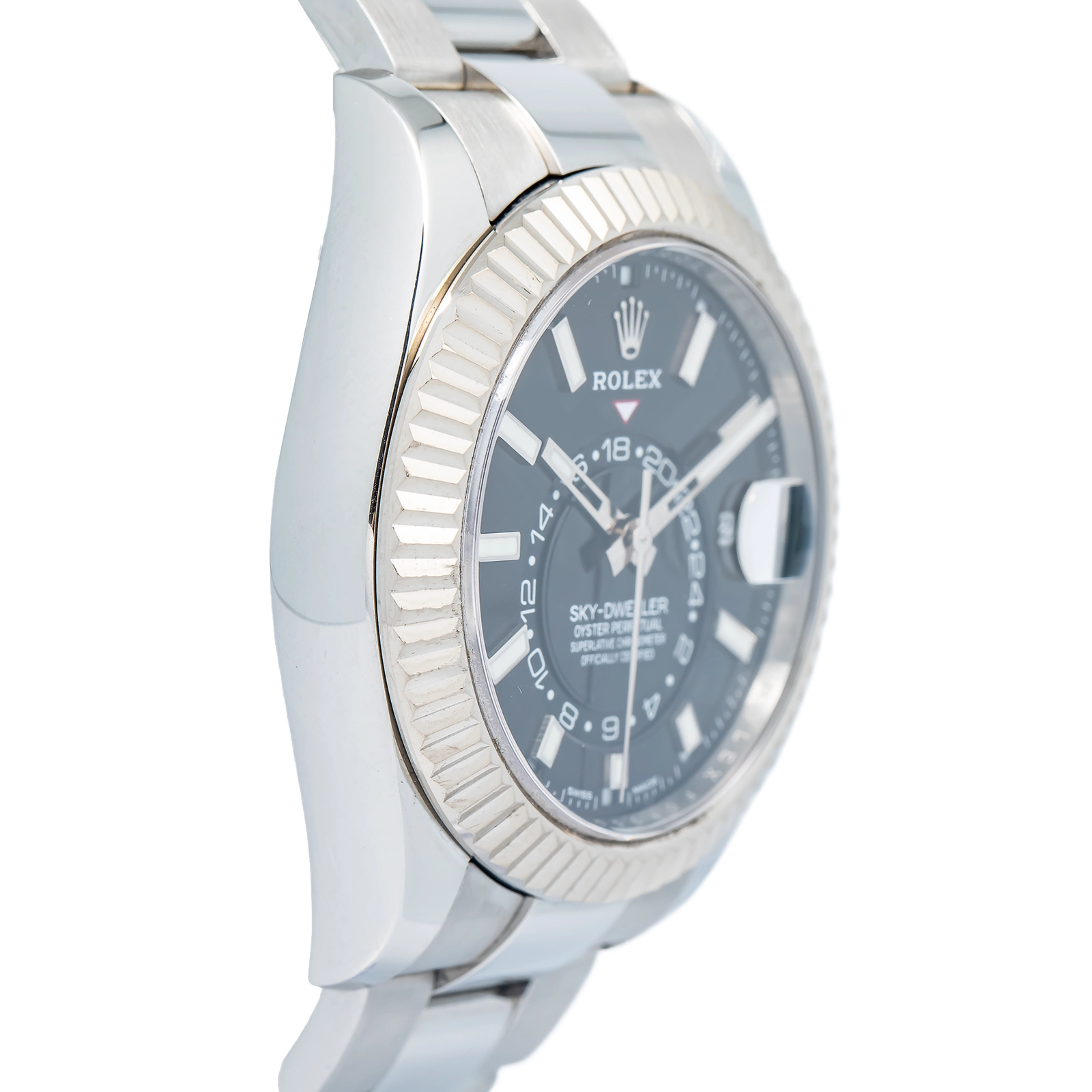 Rolex Sky-Dweller 326934 Card Oyster Stainless Steel Black Index 42mm — image 4