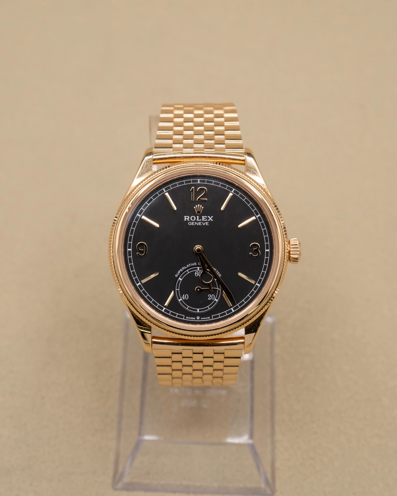 2025 Rolex Black Index Arabic Dial Complete 52508
